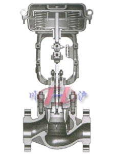 HCB平衡笼式调节阀 内部剖面图