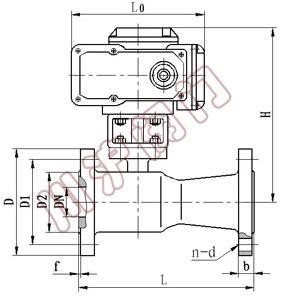 Q941M电动高温球阀
