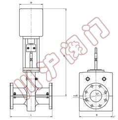 电动管夹阀外形尺寸