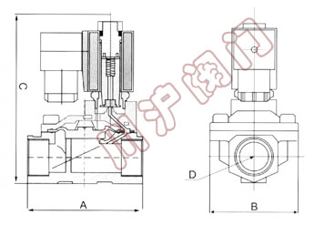  ZSϵ����ѹ������ŷ�,���ͳߴ�ͼ