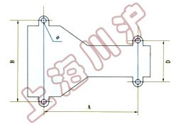 DBY电动隔膜泵 安装尺寸表及尺寸图