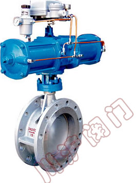 D643H气动多层次硬密封法兰蝶阀