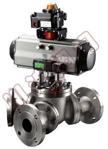 气动Y型三通球阀