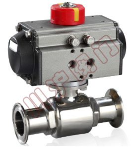 卫生级气动球阀 (二通式)