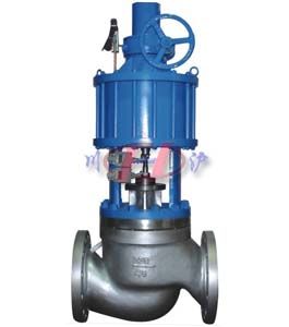 气动程控阀 (带顶装手轮)