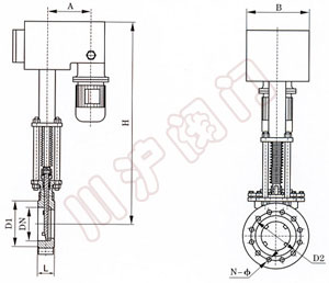 PZ273��Һ������բ��,�ṹͼ